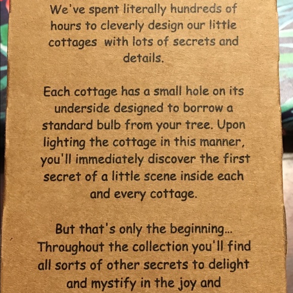 Wooden Clock Tower Xmas Ornament Hidden Images Fun - Picture 12 of 13